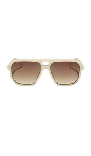 Cameron Sunglasses in Ivory - DIFF EYEWEAR - Modalova