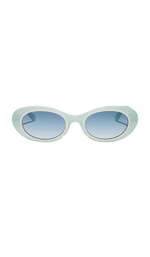 X for love & lemons sabrina sunglasses in color sage size all - DIFF EYEWEAR - Modalova