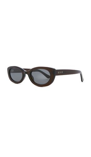 Gafas de sol jojo fletcher en color chocolate talla all - DIFF EYEWEAR - Modalova