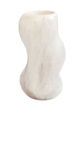 Large Valley Vase in White - DINOSAUR DESIGNS - Modalova
