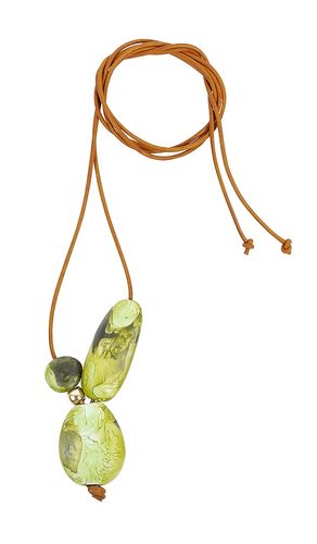 Collar rock cluster en color verde talla all - DINOSAUR DESIGNS - Modalova
