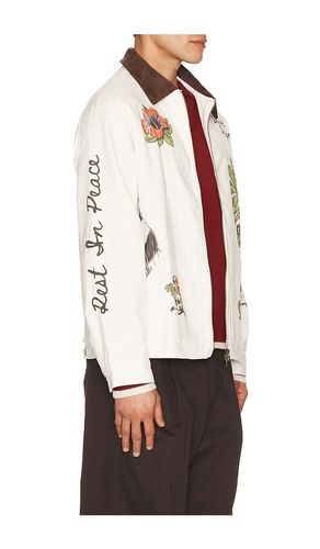 Rest in Paradise Jacket in Cream. - size L (also in M, S, XL/1X) - Duvin Design - Modalova