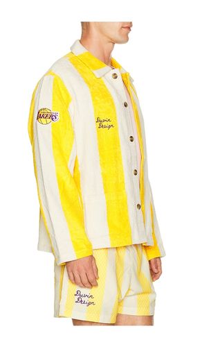 X Lakers Terry Pool Jacket in . Taglia L. Also in M, S, XL/1X - Duvin Design - Modalova