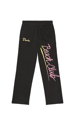 Beach Club Wide Leg Sweatpants in Charcoal. - size L (also in M, S, XL/1X) - Duvin Design - Modalova