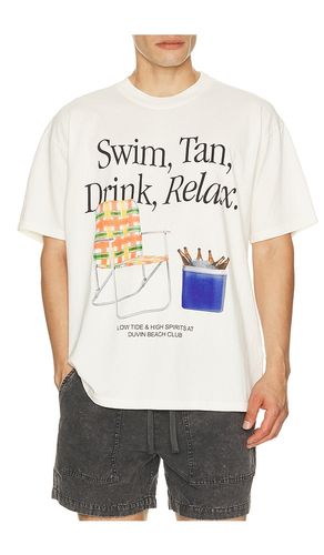 Swim tan relax tee in color cream size S (also in M, L, XL/1X) - Duvin Design - Modalova