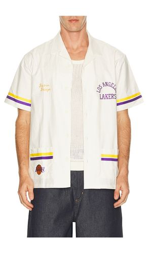 X Lakers Button Up Shirt in . Taglia L. Also in M, S, XL/1X - Duvin Design - Modalova