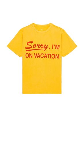 Airplane Mode Tee in Mustard. - size L (also in M) - Duvin Design - Modalova