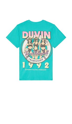Beach Volley Tee in Teal. - size L (also in M, S, XL/1X) - Duvin Design - Modalova