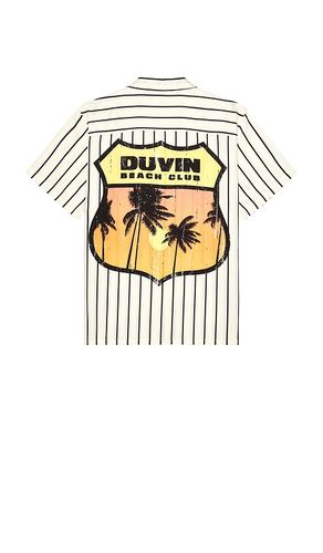 Highway Buttonup Shirt in Cream. - size L (also in M, S, XL/1X) - Duvin Design - Modalova