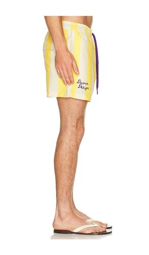 X Lakers Swim Trunk in Yellow. - size S (also in M, L, XL/1X) - Duvin Design - Modalova