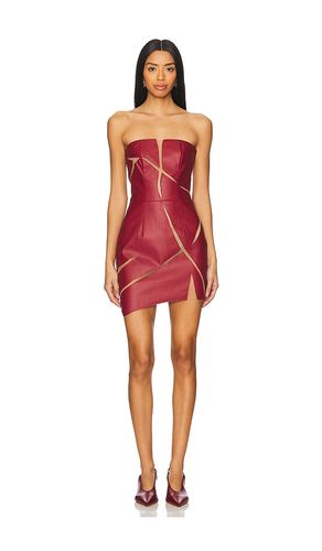 Healing Of A Broken Heart Mini Dress in Burgundy. - size M (also in S, XS) - Di Petsa - Modalova