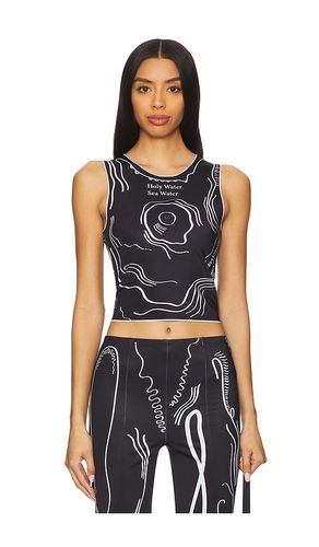 Venus Shell Lycra Top in Black. - size S (also in XS) - Di Petsa - Modalova