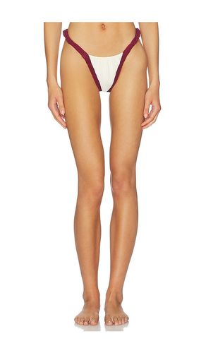 Ada Bikini Bottom in Burgundy. - size L (also in M, S, XS) - Divino Seas - Modalova