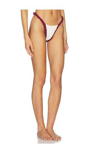 Ada Bikini Bottom in Burgundy. - size L (also in M, S, XS) - Divino Seas - Modalova