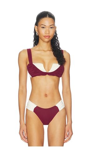 Eclat Bikini Top in Burgundy. - size L (also in S, XS) - Divino Seas - Modalova