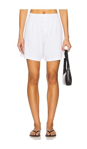 Pointelle Boxer Short in White. - size M (also in S, XL, XS, XXS) - DONNI. - Modalova
