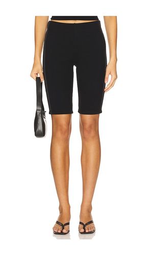 Rib Satin Racer Short in Black. - size L (also in M, S, XS, XXS) - DONNI. - Modalova