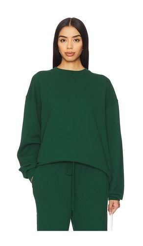 X REVOLVE Eco Fleece Crewneck Sweatshirt in Green. - size L (also in M, S, XL, XS, XXS) - DONNI. - Modalova