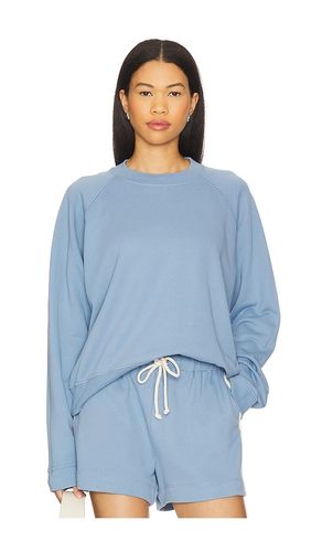 The Eco-terry Crewneck in Blue. - size L (also in M, S, XS, XXS) - DONNI. - Modalova