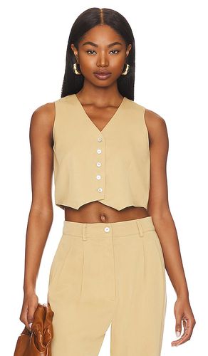 Cropped Vest in Beige. - size M (also in XL) - DONNI. - Modalova