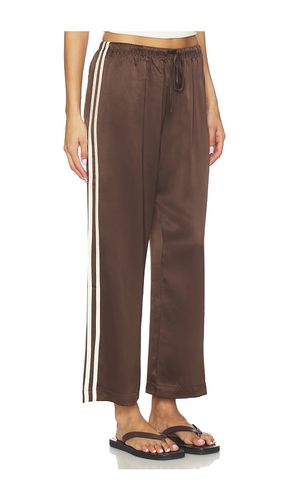 The Silk Stripe Crop Pant in . Taglia L. Also in M, S, XS, XXS - DONNI. - Modalova