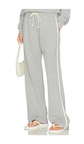 The Eco-Terry Stripe Crop Pant in . Size L. Also in M, XL - DONNI. - Modalova