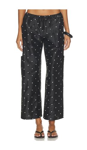The Taffeta Drawstring Cargo Pant in & . Taglia M. Also in S - DONNI. - Modalova
