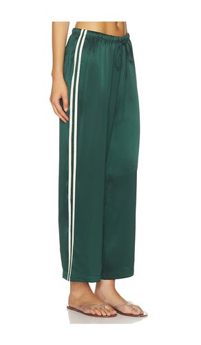 The Silk Stripe Crop Pant in . Size M. Also in S - DONNI. - Modalova
