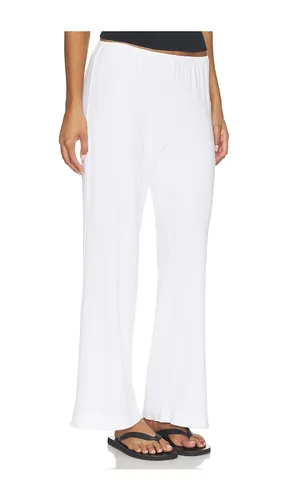 The Baby Rib Scallop Simple Pant in . Size L. Also in M, S - DONNI. - Modalova