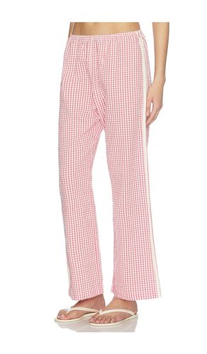 The Cotton Gingham Stripe Crop Pant in . Size M. Also in S, XL, XS - DONNI. - Modalova