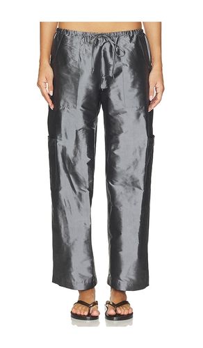 The Taffeta Drawstring Cargo Pant in . Taglia L. Also in S, XS - DONNI. - Modalova
