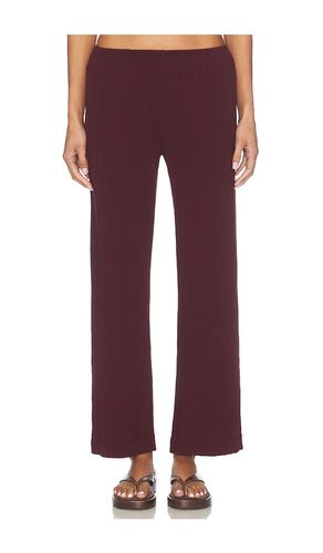 The Pointelle Simple Crop Pant in . Size L. Also in M, S, XS - DONNI. - Modalova