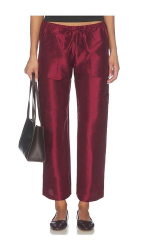 CARGOHOSE AUS TAFT MIT KORDELZUG in . Größe L. Also in M, S, XS - DONNI. - Modalova