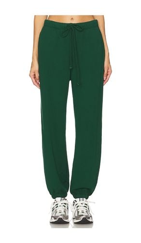 Eco Fleece Sweatpants in Green. - size M (also in S, XS) - DONNI. - Modalova