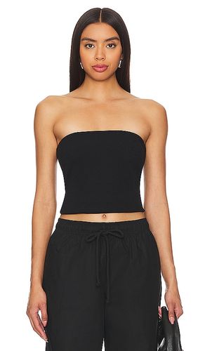 Rib Tube Top in Black. - size M (also in L, XL, XXS) - DONNI. - Modalova