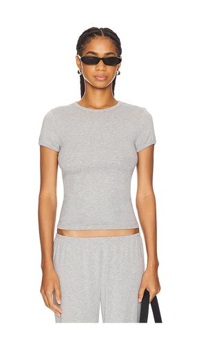 Baby Rib Baby Tee in Grey. - size XL (also in XXS) - DONNI. - Modalova