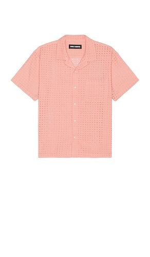 Short Sleeve Hawaiian Shirt in Pink. - size L (also in M, S, XL/1X) - DOUBLE RAINBOUU - Modalova