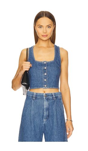 Lizzie Cropped Top in Blue. - size M (also in S, XS) - DL1961 - Modalova