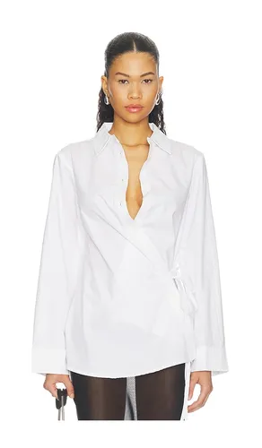 Agnes Wrap Top in . Taglia L. Also in S, XS - DL1961 - Modalova