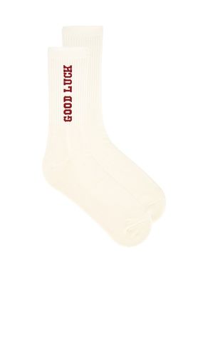 Darlin Good Luck Sock in White - Darlin - Modalova