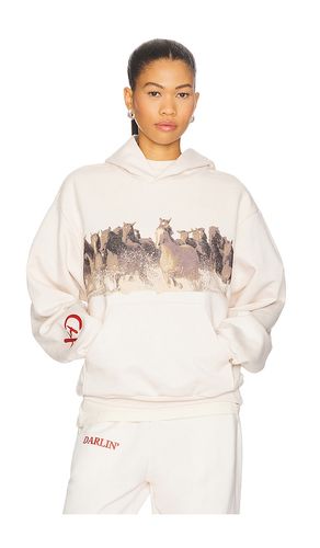 Wild Hoodie in Cream. - size L (also in M, S, XS) - Darlin - Modalova