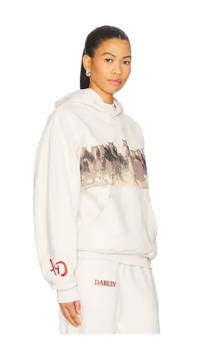 Wild Hoodie in Cream. - size S (also in XS, M, L) - Darlin - Modalova