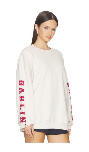 Frontier Crewneck Sweatshirt in Cream. - size L (also in M, S, XS) - Darlin - Modalova
