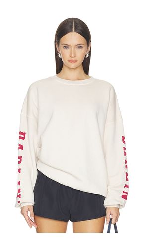 Frontier Crewneck Sweatshirt in Cream. - size L (also in M, S, XS) - Darlin - Modalova