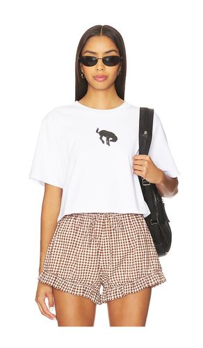 Buckin' Bronc Cropped Tee in . - size L (also in M, S, XL, XS) - Darlin - Modalova