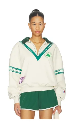 The Letterman Pullover in Cream. - size XS (also in S, M) - DANNIJOPRO - Modalova