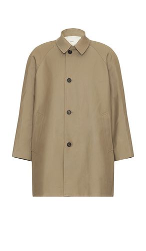 Half Mac Coat in Tan. - size L (also in M, S, XL/1X) - Dunst - Modalova