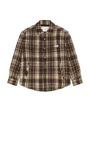 FLANELL-SHIRT QUILTED CHECK in . Größe S. Also in M - Dunst - Modalova