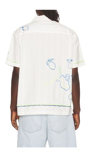 Hand Drawing Open Collared Shirt in . Size M. Also in L, XL - Dunst - Modalova