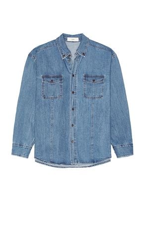 Classic Denim Shirt in Denim-Medium. - size L (also in M) - Dunst - Modalova